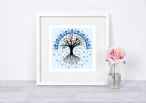 Tree of Life Art Print Mandala Art Print